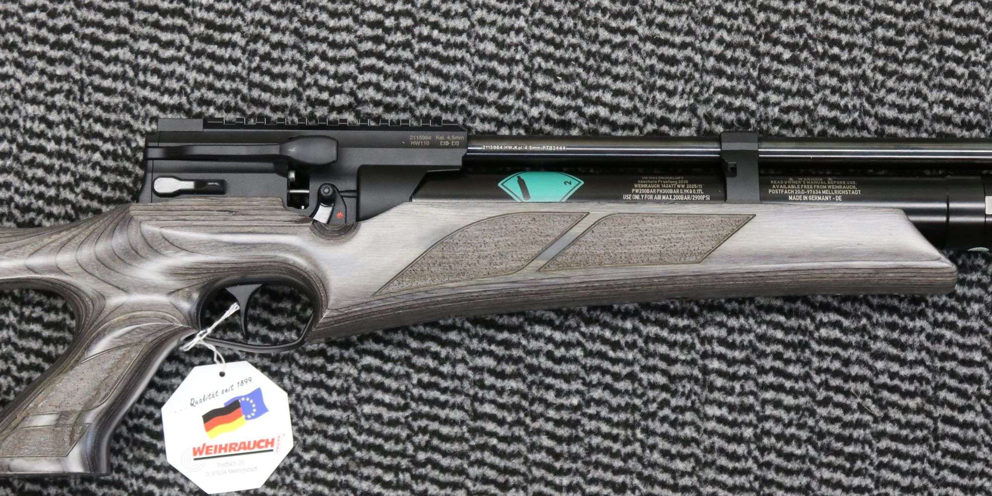 Weihrauch .177 HW110T LAM ADJ