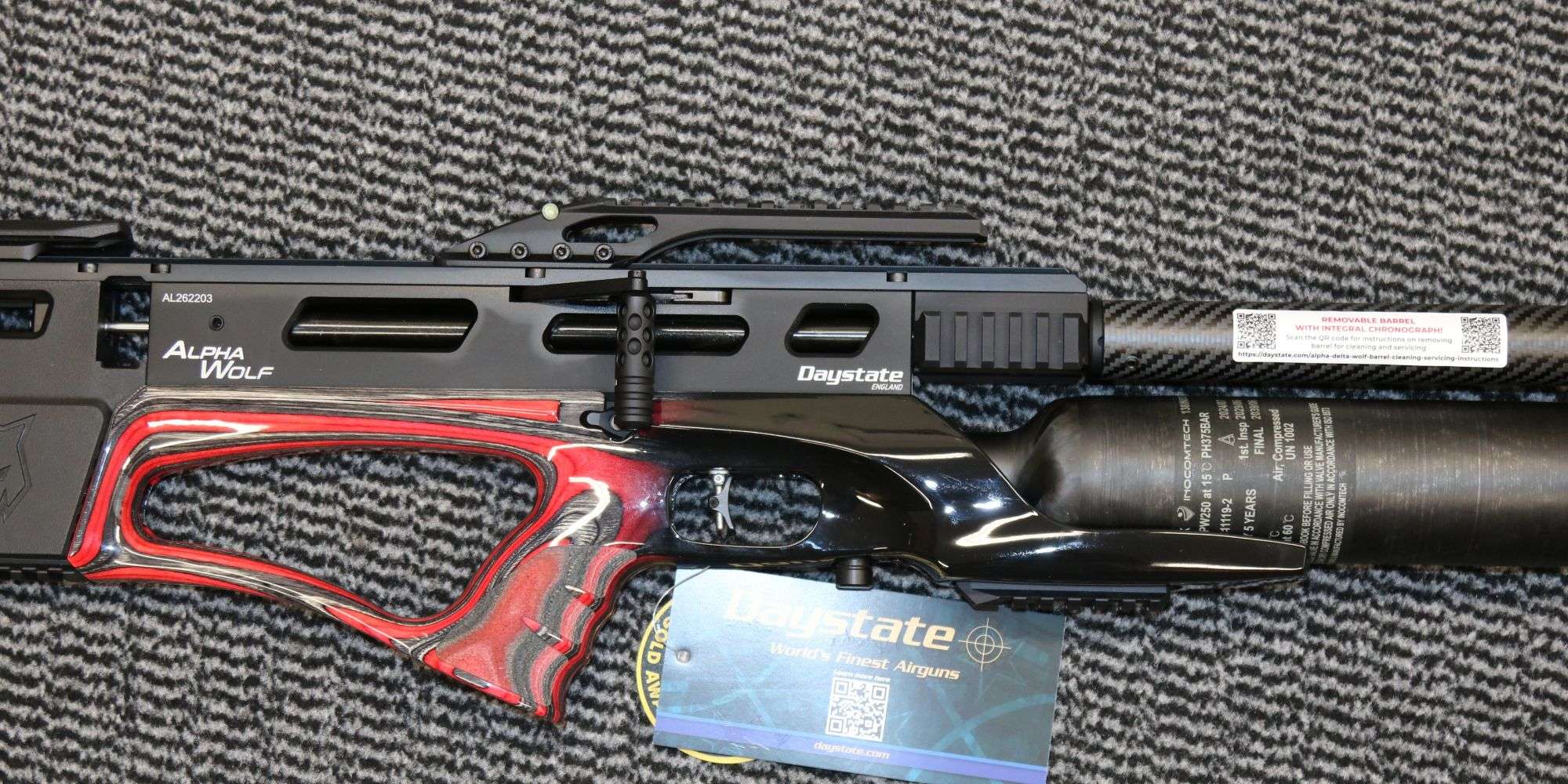 Daystate .177 ALPHA WOLF PERFORMANCE HI LITE TAC LAM