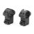 Sportsmatch 2 Piece Double Screw 25mm High Mount