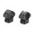 Sportsmatch 2 Piece Double Screw 25mm Low Mount